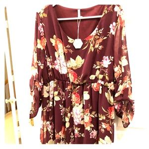 Pink Blush Maternity Dress